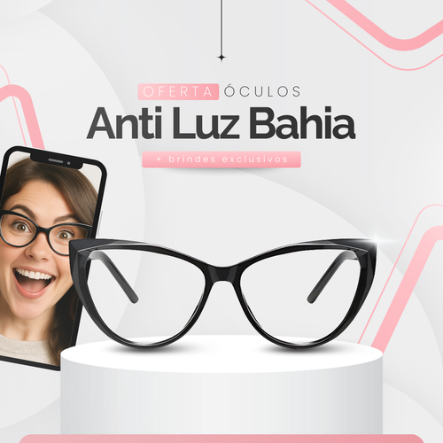 Bahia Glasses - Anti Light Blue