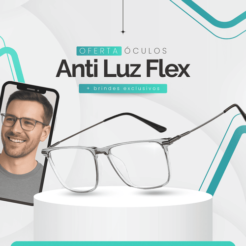 Blue Flex Anti Light Glasses