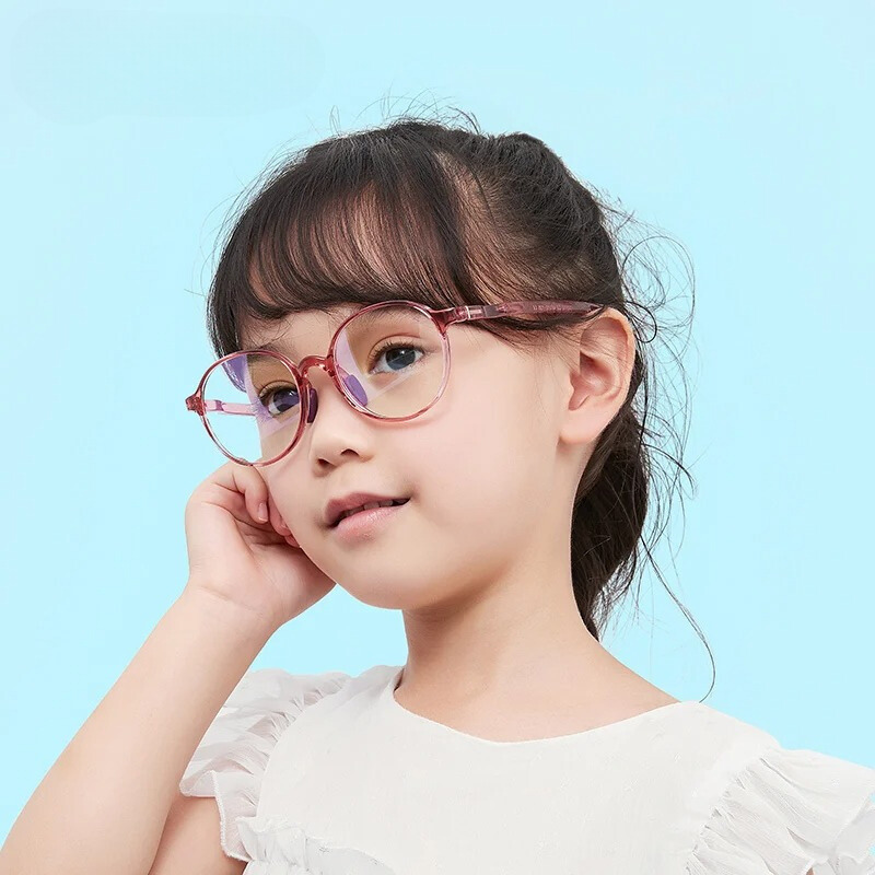 Children's Glasses Castle- Anti Light Blue