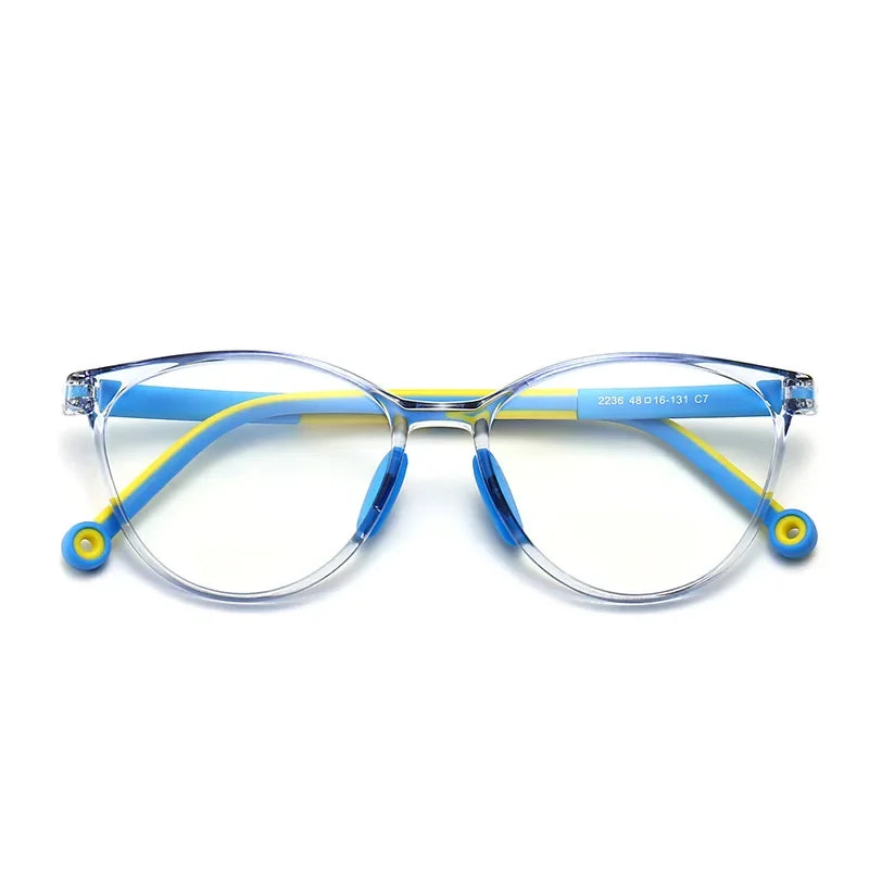 Children's Glasses Butterfly - Blue Anti Light