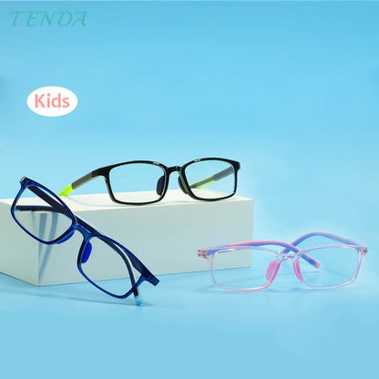 Children's glasses garden- anti light blue
