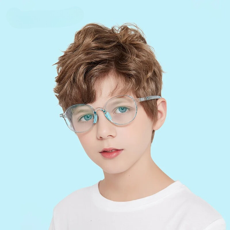 Children's Glasses Castle- Anti Light Blue