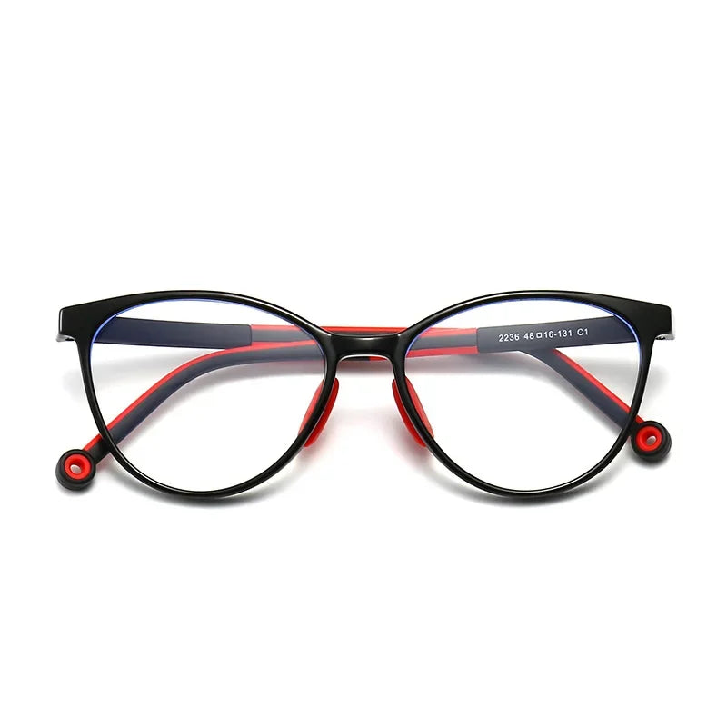 Children's Glasses Butterfly - Blue Anti Light
